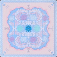 Tapis de Mahjong Américain en Caoutchouc Vert Mandala avec Motif d'Oiseau, Antidérapant, Résistant à l'Eau, Durable, Norme Casino, Table de Mahjong et de Poker