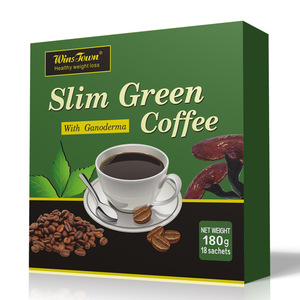 Poudre de café vert minceur instantanée de qualité supérieure, marque privée, contrôle du poids, 180g, pour adultes, OEM/ODM - Product Image 1