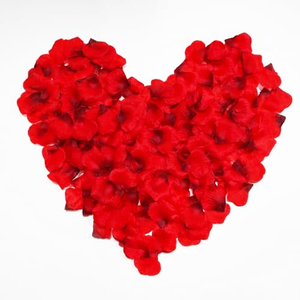 Arche florale en soie en forme de cœur réaliste, décoration de mariage avec roses rouges pour la fête des mères et Noël, vente en gros - Product Image 4