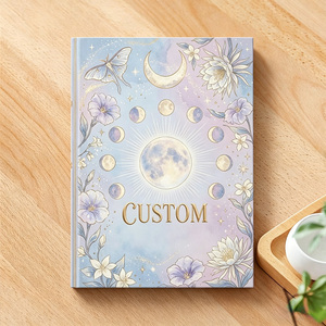 Diario con Tapa Dura y Forro, Diseño Personalizado con Logotipo, Libro de Hechizos, Regalo de Cumpleaños para Niña - Product Image 4
