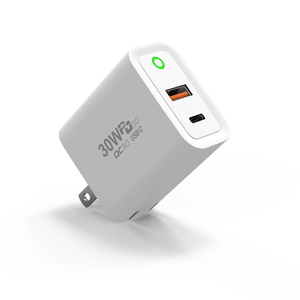 โทรศัพท์มือถือแบบพกพาอัจฉริยะที่ชาร์จเร็ว30W 25W 20W พอร์ต USB Type-C สองพอร์ต PD3.0โทรศัพท์มือถือ /แท็บเล็ตที่ชาร์จผนัง - Product Image 3