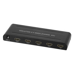 Divisor HDMI GC <span class=keywords><strong>4K</strong></span> 60Hz 1x4, Distribuidor de Video HDMI 2.0 1 Entrada 4 Salidas HDCP 2.2 para Monitor Dual, TV Box, <span class=keywords><strong>PS4</strong></span> - Product Image 2
