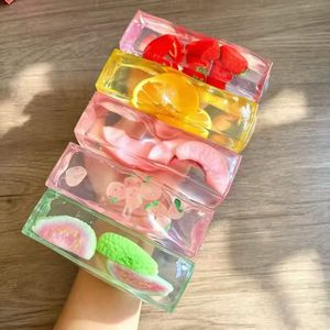 Bandes de <span class=keywords><strong>Vaseline</strong></span> aux Fruits Transfrontalières les Plus Vendues pour le Soulagement du Stress, la Relaxation, le Faisceau de Sensations de Rebond Lent et le Plaisir de Presser – Jouets Anti-Stress - Product Image 1
