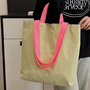 Korean Style Oxford Cloth Tote Bag Vertical Square Portable Everyday Outfits Shoulder Bag For Work Commuting Shopping - Product Image 2