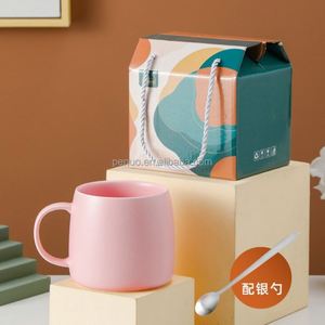 Tazas de Café de Cerámica Ecológicas, de Porcelana Fina, con Diseño Personalizado, Esmaltadas a Color, Venta al Por Mayor, Promocionales - Product Image 4