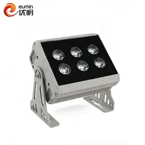 Luz colorida al aire libre 50W Led Wall Wash Light Jardín al aire libre Led Wash Rgbw Dmx Led Flood Light