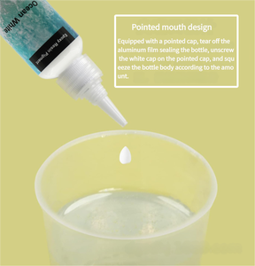 Colorant en résine à haute concentration effet vague océanique, teinture liquide transparente pour résine époxy/UV, pigment bleu marine pour projets d'artisanat et d'art - Product Image 6