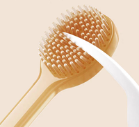 Ensemble de nettoyage buccal pour bébé, nettoyeur de langue en silicone PPSU, brosse à dents souple pour nourrissons avec étui de rangement pour les soins buccaux des nouveau-nés et des tout-petits