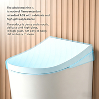 WC intelligent mural homologué MWD avec couvercle à ouverture/fermeture automatique, siège chauffant ergonomique, réservoir dissimulé et bidet intégré – OEM