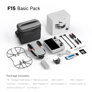 Nuevo Dron F15 <span class=keywords><strong>con</strong></span> Cámara Dual de 3 Ejes, 2 km de Alcance Profesional, Motor sin Escobillas, <span class=keywords><strong>con</strong></span> Evitación de Obstáculos, GPS, WIFI 5G, Dron Rc - Product Image 6