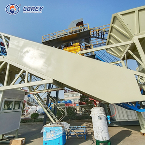 Planta Móvil de Dosificación y Mezcla de Concreto Corey YHZS75 de Alta Eficiencia con Control Computarizado Automático, Capacidad de 150m/h - Product Image 3