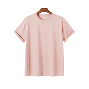 T-shirt en coton OEM uni pour homme, coupe ajustée, t-shirt pour adultes, design de mode américain, t-shirt de haute qualité - Product Image 3