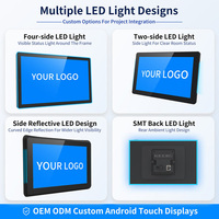 Écran tactile interactif mural LCD RK3576S HD IPS Android 14 300Nits POE 32 pouces, affichage numérique publicitaire IP65, animation