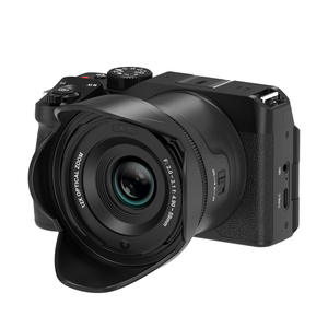 กล้องดิจิตอล DSLR 4K หน้าจอพลิกได้ เซ็นเซอร์ CMOS กล้องวิดีโอและเซลฟี่ - Product Image 4