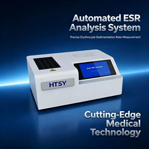 Analyseur automatique d'ESR HTSY, analyseur de gaz du sang et d'électrolytes, équipement de diagnostic pour cliniques vétérinaires et laboratoires - Product Image 1