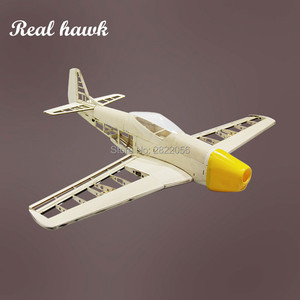 Kit de construction de maquettes <span class=keywords><strong>en</strong></span> bois, avions RC coupé au Laser, envergure de 1000mm, cadre P51 sans couvercle, modèle réduit <span class=keywords><strong>en</strong></span> bois - Product Image 1