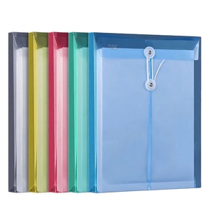 Fournitures de bureau, dossier A4 en PP multicolores de haute qualité, pochette en plastique imperméable pour dossiers - Product Image 1