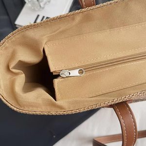 Sac fourre-tout écologique tissé à la main pour femme, sac à bandoulière d'été, logo personnalisé imprimé, accessoires de plage, nouveaux sacs à main élégants - Product Image 4
