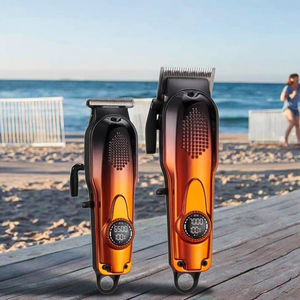 <span class=keywords><strong>Tondeuse</strong></span> à <span class=keywords><strong>cheveux</strong></span> professionnelle avec écran LCD, rasoir de barbier haute puissance, rechargeable, lames réglables, longue autonomie, pour la maison et l'hôtel - Product Image 6