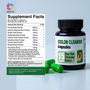 Cápsulas de Belleza para la Limpieza Intestinal con <span class=keywords><strong>Aloe</strong></span> <span class=keywords><strong>Vera</strong></span> Orgánico, Marca DNS, Venta al Por Mayor de Fábrica, Etiqueta Dorada OEM, para Mujeres - Product Image 3