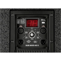 SUB 8003-AS II Caisson de basses actif néodyme de 18 pouces 1100W Haut-parleur de basse audio professionnel avec son surround