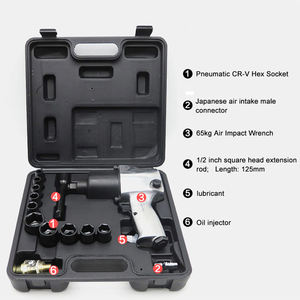 Venta caliente <span class=keywords><strong>Ingersoll</strong></span> <span class=keywords><strong>Rand</strong></span> Air Impact Wrench 1/2 High Torque Gun Personalizable OEM Compatible - Product Image 5