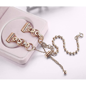 <span class=keywords><strong>Bracelet</strong></span> de montre intelligente pour <span class=keywords><strong>femme</strong></span> en métal sport tendance 2024, chaîne, pour <span class=keywords><strong>Fitbit</strong></span> Versa3 Sense2, sangle HYX HY-FB-M23605 - Product Image 6