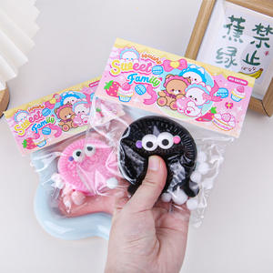 Sandwich Biscuit EVA Caoutchouc Souple Squeeze Vent Pincement Simulation Alimentaire Jouer Décompression Jouet - Product Image 2