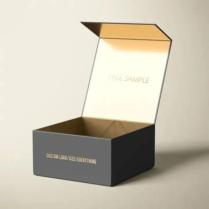 Изготовленный на заказ логотип OEM роскошная черная розовая упаковка для одежды с ручкой ленты складные жесткие Часы Картонная бумажная Магнитная подарочная коробка