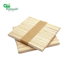 Yada Low MOQ Food Grade Birch Wood Magnum Popsicle Sticks Ice Cream Sticks for Machines