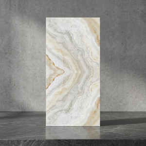 กระเบื้องพอร์ซเลนขัดเงา Canyon Star Book Match Marble ขนาด 600x1200 มม. ผิวมันเงา สำหรับปูพื้นอพาร์ทเม้นท์ - Product Image 2