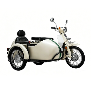 Motocyclette avec side-car, Tricycle à moteur avec side-car, Tricycle à essence avec side-car - Product Image 1