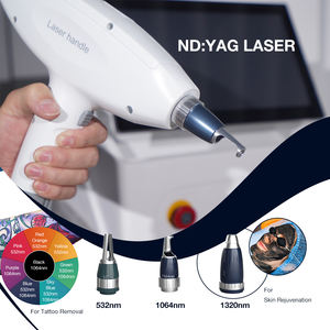 Macchina Professionale 2 in 1 per Rimozione Peli e Tatuaggi con Laser a Diodi ND Yag da 3500W per Cliniche Estetiche - Product Image 3