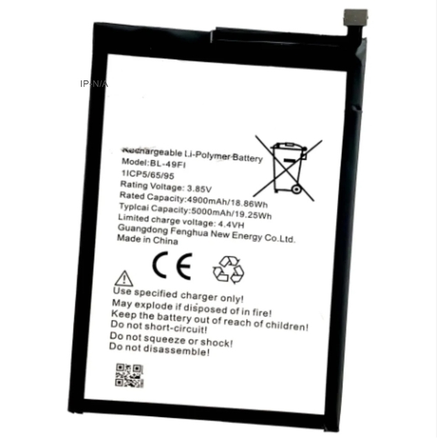 Replacement BL-49FI 5000mAh OEM Li-ion Cell Phone Battery for Battery for Itel P36 P37 Batteries