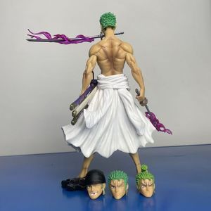 Livraison rapide ceux reconstitués quatre têtes <span class=keywords><strong>Zoro</strong></span> fantôme dos <span class=keywords><strong>Figurine</strong></span> trois couteau Anime accessoires figurines d'action jouet à collectionner - Product Image 6