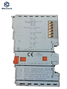 โมดูล PLC EL9505 โมดูลควบคุมอุตสาหกรรม โมดูลควบคุมระบบอัตโนมัติ โมดูลอินพุตเอาต์พุตดิจิตอล ชิ้นส่วนระบบอัตโนมัติอุตสาหกรรม - Product Image 1