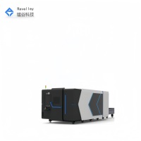 Machine de découpe laser à fibre à double plateforme fermée 3000x1500 mm 3000w