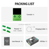 Console de jeu portable Trimui Brick Hammer, open source, 3000 mAh, lecteur de jeux, Wi-Fi 5G, écran 3,2 pouces, console de jeu rétro de poche