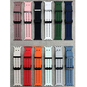 Smartwatch Correa de reloj Ajustable Transpirable Silicona Deporte Reloj inteligente Trail Ocean Band para <span class=keywords><strong>Apple</strong></span> <span class=keywords><strong>Watch</strong></span> Ultra Band - Product Image 5