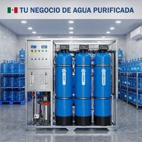 Système d'osmose inverse commercial 500 LPH pour entreprise de production d'eau en bouteille, usine de production d'eau potable pure