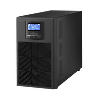 Onduleur en ligne haute fréquence monophasé 220/230VAC 50/60Hz 6KVA 6KW 1.0PF à batterie au plomb 192V/240Vdc à onde sinusoïdale pure