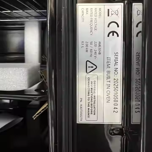 63L Électrique Intégré 4 Fonctions Double avec Fours Appareils de Cuisine Pizza Micro-ondes Poêles pour Cuisson Cuisinière Gaz Électrique - Product Image 5