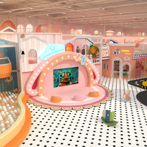 BSCI Compliant Kids Indoor Playground Equipment Soft Children Soft Play Obstacle Courses With STEM Learning Integration - Product Image 1