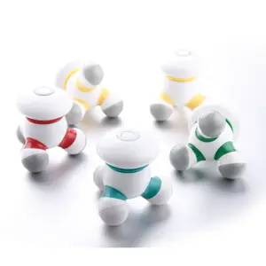 Светодиодный портативный Электрический мини-ручной Вибрационный массажер для тела с питанием от батареи - Product Image 1