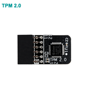 Module TPM 2.0 série SPI LPC 12/14/18/20 broches pour carte mère MSI/GIGA/INTEL/ASROCK/ASUS – Module TPM2.0 pour PC