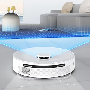 Self-Cleaning V9 Smart Robot Vacuum Cleaner 4000PA Sweeping Laser Navigator <b>Mapping</b> 180Mins Runtime Auto Mop Washing and Drying - Product Image 6