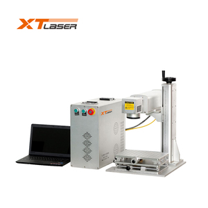 ODM OEM Tragbare Mini Split 50w Laserdrucker Halskette Faser Laser Markierung gravur maschine - Product Image 5
