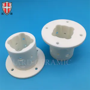 Semiconductor Alumina Ceramic Parts Customized Ceramic Porous Isolators Factory