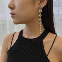 Nouvelle Collection : Parures de Bijoux Plaqué Or et Argent CCB, Style Exagéré, Grosses Perles Rondes Légères, Vente en Gros, Idéales pour Cadeaux