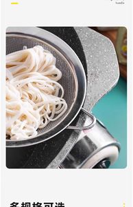 Hersteller <span class=keywords><strong>S</strong></span>/<span class=keywords><strong>S</strong></span> Sieb Gemüse Obst Wasch korb Mehls ieb 3 Stück Set Ölfilter Braten Skimmer Lebensmittels ieb - Product Image 3